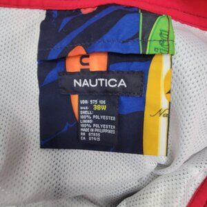 Nautica Mens Board Shorts Swim Trunks Size 38W Surf Beach 10” Inseam